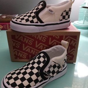 Vans Black and White Checker Vans